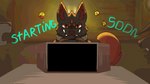 16:9 2024 ambiguous_gender andromorph_(lore) animated anthro asher_(data_resistance_squad) asher_(razim) backlighting bandai_namco black_body black_fur black_scales blue_body blue_fur brown_body brown_fur candle candlelight canid claws clothing collar data_resistance_squad_scar detailed_background dice digimon digimon_(species) dm_screen drackal evil_grin facial_markings fan_character fur generation_3_pokemon generation_4_pokemon glowing glowing_eyes grey_body grey_fur hat head_markings headgear headwear hi_res hunter_(last_hope) hunter_(razim) hybrid intersex_(lore) kobold labramon light lighting lost_in_chaos_scar mammal markings nintendo open_mouth orange_eyes pokemon pokemon_(species) poochyena purple_nose red_body red_fur red_nose riolu scales short_playtime smile squirrel_(lost_in_chaos) squirrel_(razim) tail tail_motion tailwag teeth teeth_showing the_last_hope_scar wicked_whiskers wide_brim_hat widescreen wristband zgf_art