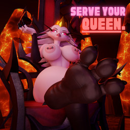 alcohol areola barbell_piercing beverage breasts chair crown crystal dialogue eyelashes facial_tuft feet female foot_fetish foot_focus furniture headgear holding_object long_eyelashes nipple_dip nipple_piercing nipples piercing scuted_feet scuted_legs scutes sitting solo text throne tuft ventral_groove wine b3ntfield valorlynz_(modeler) hellaverse helluva_boss stella_(helluva_boss) avian demon goetia 1:1 3d_(artwork) absurd_res digital_media_(artwork) english_text hi_res