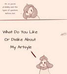 anthro black_eyes brown_body brown_fur clothing dialogue female fur hat headgear headwear smile solo text lightmizano nintendo pokemon generation_2_pokemon pokemon_(species) smeargle comic english_text hi_res signature