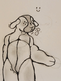 anthro belly bodysuit breath bulge clothing featureless_crotch featureless_face gimp_mask hooves male mask null_bulge panting permanent sheepsuit skinsuit solo tight_clothing olddustt bovid caprine mammal sheep absurd_res hi_res