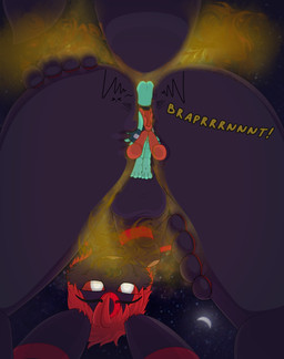 >.< anthro balls black_body butt duo extreme_size_difference eyes_closed facesitting fart fart_cloud fart_fetish farting_on_another farting_on_face forced genitals hair macro male male/male micro moon night nude open_mouth outside penis red_hair red_sclera sitting_on_another size_difference smile tail text yusufpaw nintendo pokemon canid canine eeveelution generation_2_pokemon generation_3_pokemon mammal pokemon_(species) treecko umbreon digital_media_(artwork) english_text hi_res