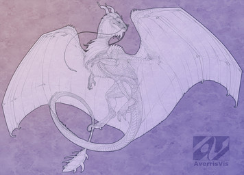 ambiguous_gender claws detailed_scales feral horn membrane_(anatomy) membranous_wings scales solo tail wings averrisvis mythology dragon mythological_creature mythological_scalie scalie 2015 detailed digital_media_(artwork) hi_res