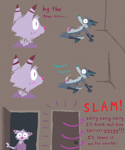 anal anal_penetration animal_dildo animal_genitalia animal_penis animal_sex_toy anthro being_watched blue_body blue_fur canine_genitalia canine_penis closed_smile dialogue dildo dildo_in_ass dildo_insertion door duo ejaculation equine_dildo erection eyes_closed female fur genitals knot knotted_penis looking_at_another male male_penetrated mouth_closed nude_male object_in_ass penetration penis sex_toy sex_toy_in_ass sex_toy_insertion smile text walk-in demensa emil_(demensa) canid canine canis coyote domestic_dog mammal 2024 comic digital_media_(artwork) english_text hi_res