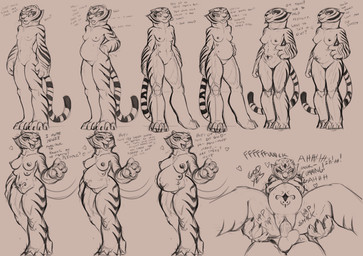 6_breasts announcing_orgasm anthro balls big_breasts bodily_fluids breast_growth breasts butt corruption daddy_kink duo faceless_character faceless_male female female_orgasm female_penetrated genital_fluids genitals growth impregnation impregnation_request male male/female male_penetrating male_penetrating_female multi_breast nude penetration penile penile_penetration penis_in_vagina pregnancy_progression pregnant pregnant_growth pregnant_sex sex small_breasts tattoo text thick_thighs vaginal vaginal_penetration vulva womb_tattoo sabrotiger dreamworks kung_fu_panda master_tigress felid mammal pantherine tiger digital_drawing_(artwork) digital_media_(artwork) english_text hi_res monochrome