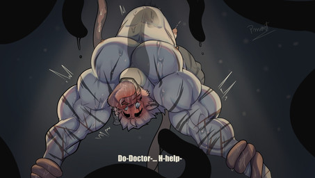 abdominal_bulge abs age_difference aged_up anal anal_penetration anthro anthro_raped arms_tied barazoku blush bodily_fluids bound cum cum_while_penetrated dialogue ejaculation facial_hair forced genital_fluids genitals internal male male/male male_raped mature_anthro mature_male mind_break muscular muscular_anthro muscular_male neck_bulge older_anthro oral oral_penetration orgasm penetration penis questionable_consent rape rough_sex saliva scar sex shaking solo submissive submissive_anthro submissive_male sweat tears tentacle_in_mouth tentacle_penetration tentacle_rape tentacle_sex tentacles trembling pinumontbalou arknights hypergryph studio_montagne mountain_(arknights) felid feline felis mammal pantherine tiger hi_res