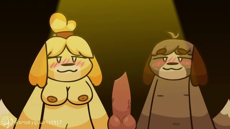 anal anal_penetration animal_genitalia animal_penis anthro anthro_on_anthro anthro_penetrated anthro_penetrating anthro_penetrating_anthro anthro_penetrating_female anthro_penetrating_male anus ass_to_other_pussy audible_ejaculation backsack balls bisexual black_nose blush bodily_fluids body_part_in_ass body_part_in_mouth body_part_in_pussy both_sexes_in_same_situation breasts butt canine_genitalia canine_penis cum cum_from_ass cum_from_vagina cum_in_ass cum_in_vagina cum_inside cum_on_face cumshot cumshot_on_face duo ejaculation erection fellatio female female_penetrated fur genital_fluids genitals group group_sex knot knotting leaking_cum male male/female male/male male_penetrated male_penetrating male_penetrating_anthro male_penetrating_female male_penetrating_male multiple_positions nipples nude open_mouth oral oral_penetration orgasm penetration penile penile_penetration penis penis_in_ass penis_in_mouth penis_in_vagina sex simple_background smile tail tail_motion tailwag teeth text threesome throbbing throbbing_balls throbbing_penis tongue tongue_out vaginal vaginal_fluids vaginal_knotting vaginal_penetration vulva white_body white_fur yellow_body yellow_fur smokyquartz1917 animal_crossing nintendo digby_(animal_crossing) isabelle_(animal_crossing) k.k._slider canid canine canis domestic_dog mammal shih_tzu toy_dog 16:9 2d_animation animated artist_name english_text hi_res long_playtime sound webm widescreen brother_(lore) brother_and_sister_(lore) sibling_(lore) sister_(lore) twins_(lore)