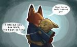 2017 anthro canid canine clothed clothing comic dialogue disney duo english_text female fox hi_res male mammal nick_wilde red_fox skye_(zootopia) softlight289 text true_fox zootopia