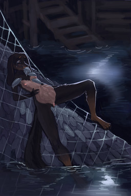 abdominal_bulge anal anal_infestation anal_vore anthro black_body black_fur bodily_fluids cheek_bulge crying female feral floppy_ears fluffy fluffy_legs fluffy_tail forced forced_anal forced_oral fur furless_belly furless_breasts group holding_belly infestation intestinal_infestation oral oral_infestation oral_vore parasite rape scared sex tail tawny_fur tears vore foxeylady bloodborne fromsoftware sony_corporation sony_interactive_entertainment angel_shadow canid canine canis dachshund domestic_dog gastropod hunting_dog kos_parasite long-haired_dachshund mammal mollusk slug 2:3 absurd_res hi_res