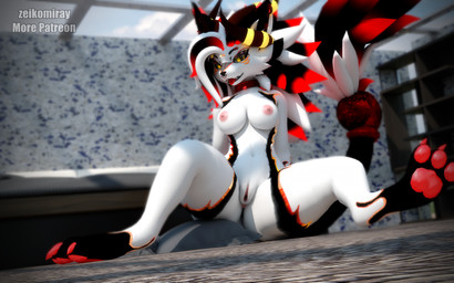 anthro breasts butt female fluffy fluffy_tail fur genitals nude paws seductive solo spread_legs spreading tail tongue tongue_out vulva zeikomiray mythology zeiko_miray_(character) dragon mammal mythological_creature mythological_scalie novabeast scalie 16:10 3d_(artwork) digital_media_(artwork) hi_res widescreen