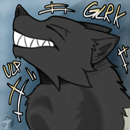 fangs fangs_bared fluffy neck_bulge oral_vore prey_imprint prey_outline sneer snickering swallowing swallowing_sound_effect teeth vore arkailart capcom monster_hunter fanged_wyvern wulg 1:1 absurd_res hi_res