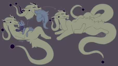 after_vore ambiguous_gender anthro belly big_belly blush bodily_fluids clothing drooling duo featureless_crotch feral imminent_vore multi_tail null open_mouth oral_vore plushie saliva size_difference soft_vore tail teeth tongue tongue_out vore weight_gain pantheggon mythology blue_(pantheggon) ghost_(pantheggon) animate_inanimate dragon living_plushie mythological_creature mythological_scalie scalie 2025 absurd_res comic digital_drawing_(artwork) digital_media_(artwork) hi_res