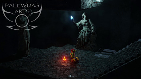 4_fingers 4_toes amber_eyes areola armor belly big_breasts big_butt big_ears blush breasts butt campfire chainmail clothed clothing dungeon ear_piercing ear_ring fantasy feet female fingering fingers genitals giant_hammer green_body hair hammer holding_object masturbation mostly_nude multiple_angles nipple_piercing nipples oversized_weapon paladin piercing red_hair ring_piercing sculpture short_stack slightly_chubby solo stairs statue thick_thighs toes tools unconvincing_armor weapon palewdas_arts palewdasarts_(modeler) mina_(palewdasarts) goblin humanoid 16:9 3d_(artwork) 3d_animation animated digital_media_(artwork) hi_res long_playtime sound webm widescreen