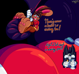3_toes 4_fingers anthro big_feet big_tongue cartoon_gloves cheek_bulge duo feet fingers inside_mouth looking_at_viewer male male/male mawplay one_eye_closed open_mouth pawpads paws red_tongue soft_vore soles toes tongue toony toony_expression toony_moment uvula uvula_grab uvula_play vore wink winking_at_viewer marquis2007 foley_(tamerkoh) roderick_(tamerkoh) canid canine fox lagomorph leporid mammal rabbit absurd_res hi_res