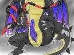 animal_genitalia autofellatio genital_slit genitals male masturbation oral oral_masturbation penile penile_masturbation penis purple_penis solo tail wings abyss_kiryu european_mythology mythology abyss_dragon_(kiryu) dragon mythological_creature mythological_scalie scalie western_dragon 4:3