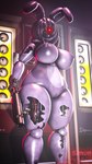 anthro areola backlighting big_areola big_breasts breasts female genitals glistening glistening_body glistening_breasts glistening_hair glowing glowing_eyes gun hair holding_gun holding_object holding_ranged_weapon holding_weapon inside light machine messy_hair missing_arm nipples nude nude_anthro nude_female purple_body purple_hair purple_nipples pussy ranged_weapon red_eyes solo thick_thighs weapon simon_sklar mishuyuu_(modeler) five_nights_at_freddy's five_nights_at_freddy's_2 scottgames withered_bonnie_(fnaf) animatronic lagomorph leporid mammal rabbit robot robot_anthro 3d_(artwork) 9:16 absurd_res digital_media_(artwork) hi_res lighting source_filmmaker_(artwork) watermark