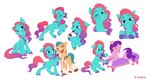 female feral gradient_hair gradient_tail green_eyes group hair hooves male purple_hair trio wings imalou hasbro mlp_g5 my_little_pony mythology hitch_trailblazer_(mlp) jazz_hooves_(mlp) pipp_petals_(mlp) earth_pony equid equine horse mammal mythological_creature mythological_equine pegasus pony absurd_res hi_res