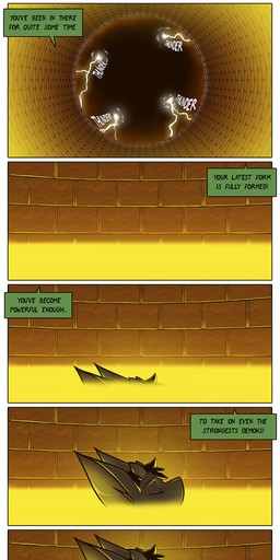 anthro dialogue duo female male text james_howard patreon subscribestar aamon_2_(james_howard) bat demon mammal absurd_res comic english_text hi_res url