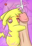 ambiguous_gender blowup_background blush bodily_fluids cum cumshot disembodied_penis duo ejaculation erection eyes_closed fur genital_fluids genitals happy heart_symbol hug hugging_another hugging_penis humanoid_genitalia humanoid_penis larger_male licking male nude open_mouth oral orgasm penile penis penis_lick penis_worship pink_background sex simple_background size_difference smaller_ambiguous smile solo_focus tongue tongue_out yellow_body yellow_fur milachu92 nintendo pokemon milachu generation_1_pokemon human mammal pikachu pokemon_(species) rodent hi_res