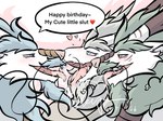 birthday bodily_fluids group happy_birthday kissing male male/male saliva saliva_on_tongue saliva_string slutty_face text trio aolieloong mythology aolie_(aolieloong) aolin_(aolieloong) dragon eastern_dragon mythological_creature mythological_scalie scalie 4:3 english_text hi_res father_(lore) father_and_child_(lore) grandchild_(lore) grandparent_(lore) grandparent_and_grandchild_(lore) incest_(lore) parent_(lore) parent_and_child_(lore)