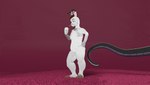 anthro black_body black_fur brown_body brown_fur clothing coiling duo fur hair holding_head legs_in_air long_tail male male/male pink_inner_ear smug squeezing surprise tail tail_coil tail_grab tail_wrapped thong underwear white_body white_fur white_hair whiteshadowhare gtskunkrat_(character) whiteshadowhare_(character) lagomorph leporid mammal mephitid murid murine rabbit rat rodent skunk 3d_(artwork) 3d_animation animated digital_media_(artwork) loop short_playtime