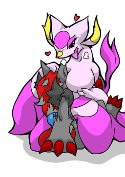 3_toes <3 ambiguous_gender between_breasts big_breasts breast_smother breasts claws duo female kneeling mienshao nintendo open_mouth plain_background pokémon red_eyes smothering toe_claws toes tongue tongue_out video_games white_background zoroark 青3
Rating: Questionable
Score: 6
User: IndigoHeat
Date: December 10, 2014 3_toes <3 ambiguous_gender between_breasts big_breasts breast_smother breasts claws duo female kneeling mienshao nintendo open_mouth plain_background pokémon red_eyes smothering toe_claws toes tongue tongue_out video_games white_background zoroark 青3
Rating: Questionable
Score: 6
User: IndigoHeat
Date: December 10, 2014