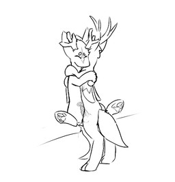 animal_genitalia animal_penis antlers bodily_fluids canine_genitalia canine_penis cum cum_in_uterus cum_inside digitigrade duo eyebrows eyes_closed feathered_wings feathers female female_penetrated feral fluffy fluffy_tail fur genital_fluids genitals horn hug internal knot knotting legs_up male male/female male_penetrating male_penetrating_female markings nude pawpads paws penetration penis sex sitting spread_legs spreading standing tail uterus wings aquest mythology madrigal_(aquest) dragon flute_dragon furred_dragon furred_scalie mythological_creature mythological_scalie scalie 2015 monochrome sketch