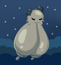 ambiguous_gender big_breasts breasts emzedits22 female fungling fungus huge_breasts hyper hyper_breasts intersex intersex/intersex mushroom solo tasteofchoklit third-party_edit hollow_knight_(franchise) team_cherry sphere_creature hi_res