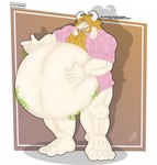 abdominal_bulge aloha_shirt anthro asgore_dreemurr beard belly belly_grab big_belly biped body_hair bovid caprine chest_hair clothing deltarune digestion digestion_noises facial_hair flirting flirting_with_viewer goat hair hand_on_belly hi_res king luisdawolf male male_anthro male_pred mammal mature_male monster musclegut muscular navel navel_outline pattern_clothing pattern_shirt pattern_topwear patting_belly plantigrade royalty rumbling_stomach shirt solo standing topwear undertale_(series) unseen_prey vore wolfoxangel.f