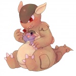 2012 ayahana brown_body duo female flower kangaskhan mother nintendo parent plain_background pokémon pouch purple_body purple_eyes red_eyes sitting video_games white_background
Rating: Safe
Score: 6
User: Falord
Date: September 01, 2013