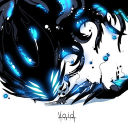 2_horns 8_eyes ambiguous_gender biped black_body black_eyes black_text cloak clothing duo holding_melee_weapon holding_object holding_weapon horn melee_weapon multi_eye nail_(weapon) standing text weapon osakana2gou hollow_knight_(franchise) team_cherry shade_lord_(hollow_knight) the_knight_(hollow_knight) shadow_creature vessel_(species) 1:1 english_text
