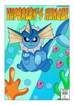 absurd_res belly bubble comic cover cover_art cover_page eevee eeveelution english_text feral generation_1_pokemon generation_3_pokemon hi_res luvdisc nintendo ploufpuff pokemon pokemon_(species) sea seaweed series_(disambiguation) text vaporeon water