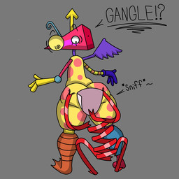 4_fingers big_butt big_pupils blush body_worship butt butt_grab butt_sniffing butt_worship crouching dialogue dilated_pupils duo embarrassed female female/nonbinary fingers hand_on_butt looking_back mask not_furry onomatopoeia pupils shocked smelly smelly_butt sniffing sound_effects surprised text thick_thighs toony wide_eyed billythewendigo glitch_productions the_amazing_digital_circus gangle_(tadc) zooble_(tadc) animate_inanimate humanoid living_mask living_toy 1:1 hi_res nonbinary_(lore)