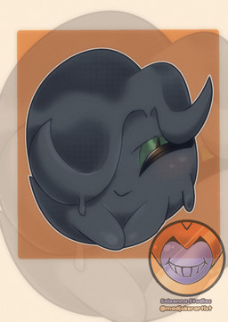 black_body black_hair eyes_closed female floating_head hair one_eye_obstructed smile solo madjoker mario_bros nintendo boo_(mario) ghost spirit hi_res