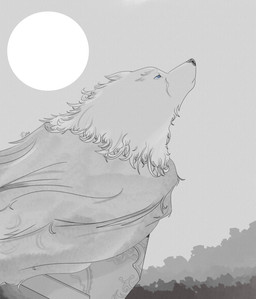 anthro fur hair male simple_background solo text rodd.y elden_ring fromsoftware blaidd_(elden_ring) canid canine canis mammal wolf absurd_res digital_media_(artwork) english_text hi_res