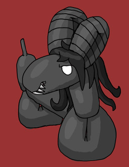 after_transformation balloon black_hair empty_eyes grey_body hair inflatable lidded_eyes red_background sharp_teeth simple_background solo teeth verna_(artist) the_binding_of_isaac_(series) siren_(tboi) animate_inanimate living_balloon living_inflatable 2023 digital_drawing_(artwork) digital_media_(artwork) full-length_portrait portrait shaded female_(lore)