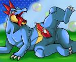 2014 alligator barefoot blush claws crying cum cum_on_penis erection feral feraligatr genital_slit half-closed_eyes handjob looking_down lying male nintendo nude on_side open_mouth orgasm pecs penis pokemon_amie pokémon raised_leg reptile scalie sharp_claws sharp_teeth slit solo spread_legs spreading tears teeth toe_claws tongue tongue_out unknown_artist video_games
Rating: Explicit
Score: 13
User: forkU
Date: April 24, 2014