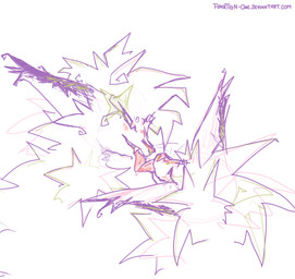 admiring_self ambiguous_gender andromorph bite blush bodily_fluids cute_fangs dripping duo fangs fangs_bared fluffy fluffy_hair fluffy_mane french_kissing fur green_body green_fur gynomorph hair intersex kissing licking looking_at_another markings passionate passionate_kiss purple_body purple_fur saliva saliva_drip saliva_on_tongue saliva_string self_lick self_love sharp_teeth showing_teeth simple_background sketchy solo spirals star_(marking) teeth teeth_showing tongue tongue_bite tongue_out tongueplay white_background white_body white_fur funktionone mythology vibin dragon felid feline furred_dragon furred_scalie hybrid mammal mythological_creature mythological_scalie scalie absurd_res digital_drawing_(artwork) digital_media_(artwork) hi_res