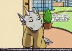 2017 anthro broken_horn brother_(lore) brothers_(lore) clothing comic dialogue digital_media_(artwork) dom_(naughtymorg) door dragon ear_fins english_text fin horn inside male mythological_creature mythological_scalie mythology naughtymorg patreon patreon_logo patreon_username plant plant_pot potted_plant scalie shirt sibling_(lore) signature t-shirt text topwear url yellow_clothing yellow_shirt yellow_topwear