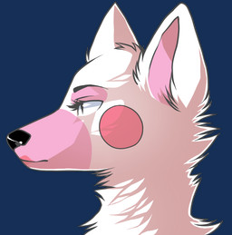 alternate_species anthro black_nose cheek_tuft eyebrows eyelashes eyeshadow facial_tuft female fur furrification head_tuft inner_ear_fluff lipstick makeup pink_body pink_fur pink_inner_ear pupils side_view simple_background slit_pupils solo transparent_background tuft white_body white_fur pixelatedv five_nights_at_freddy's five_nights_at_freddy's_2 scottgames mangle_(fnaf) canid canine fox mammal 2015 alpha_channel