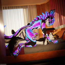 animal_genitalia animal_penis anthro anthro_on_anthro balls bed bedroom bedroom_sex biped black_body black_fur blue_body blue_fur bodily_fluids canine_genitalia canine_penis claws clothing cum cum_drip cum_dripping_from_penis cum_on_penis depth_of_field dominant dripping duo erection frottage fur furniture genital_fluids genitals golden_body grey_body grey_fur hair hand_on_bed hand_on_penis inside kneeling kneeling_on_bed knot legwear lying lying_on_bed male male/male masturbation moan multicolored_body nude on_bed open_mouth orgasm paws penile penis penis_grab penises_touching pink_body pink_fur reflection sex slim slim_anthro slim_male slim_sub smile submissive submissive_male tail white_body white_fur yellow_body yellow_fur dragonplayer godistheduck lupicane canid canine canis fox mammal rexouium 1:1 3d_(artwork) absurd_res blender_(artwork) blender_cycles_(artwork) digital_media_(artwork) hi_res