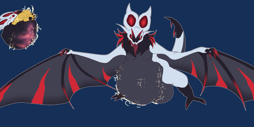 after_vore ambiguous_gender belly big_belly black_belly black_legs black_wings feral feral_pred feral_prey oral_vore red_eyes red_wings vore white_arms wings yellow_legs scoobylink nintendo pokemon eeveelution generation_1_pokemon generation_6_pokemon jolteon noivern pokemon_(species) 2026 alpha_channel hi_res