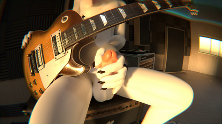 anthro balls genitals guitar guitar_amp humanoid_genitalia humanoid_penis male masturbation musical_instrument penis plucked_string_instrument realistic solo string_instrument studio suliver_lynx suliver canid canine canis felid feline fox hybrid lynx mammal wolf 3d_(artwork) animated digital_media_(artwork) hi_res short_playtime video