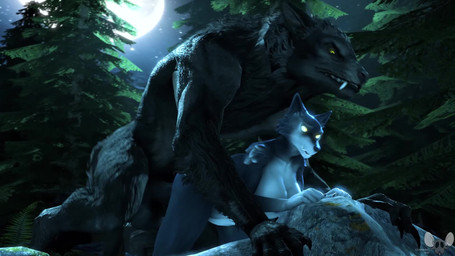 5_fingers abdominal_bulge anthro anthro_on_anthro anthro_penetrated anthro_penetrating anthro_penetrating_anthro ball_slap balls balls_deep big_balls big_breasts big_penis black_claws black_nose black_sclera bouncing_balls bouncing_breasts breasts breath claws countershading duo erection fangs female female_on_bottom female_penetrated finger_claws fingers fist forest from_behind_position full_moon genitals grey_balls grey_nipples grey_penis larger_anthro larger_male looking_down male male/female male_on_top male_penetrating male_penetrating_female moan moon night nipples nude on_bottom on_top open_mouth outside outside_sex panting penetration penis plant prone_bone_position rock sex sharp_teeth size_difference slap smaller_anthro smaller_female smaller_penetrated sound_effects speed_bump_position teeth thrusting tree yellow_eyes connivingrat sound_warning dragon-v0942_(va) petruz_(modeler) bethesda_game_studios microsoft mythology skyrim the_elder_scrolls skyrim_werewolf wolf_(petruz) canid canine canis mammal mythological_canine mythological_creature werecanid werecanine werecreature werewolf wolf 16:9 2020 3d_(artwork) 3d_animation animated digital_media_(artwork) hi_res high_framerate loop short_playtime sound source_filmmaker_(artwork) video voice_acted widescreen