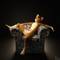 adolescent anthro balls erection genitals humanoid_genitalia humanoid_penis looking_at_viewer lying male nude penis shota solo young young_anthro young_male vitki felid leopard mammal pantherine 1:1 2020 3d_(artwork) digital_media_(artwork) hi_res signature