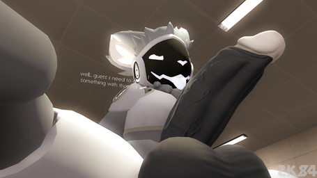 >:3 anthro balls big_balls big_penis blep femboy foreskin genitals huge_balls huge_penis humanoid_genitalia humanoid_penis hyper hyper_balls hyper_genitalia hyper_penis low-angle_view machine male penis retracted_foreskin smile solo text tongue tongue_out zabivnoy_krabsburger protogen 16:9 3d_(artwork) digital_media_(artwork) english_text hi_res source_filmmaker_(artwork) widescreen