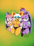 bra clothed clothing female group holding_bra holding_clothing holding_object holding_underwear panties topless trio underwear cryptid_creationz sega sonic_the_hedgehog_(series) amy_rose blaze_the_cat rouge_the_bat bat domestic_cat eulipotyphlan felid feline felis hedgehog mammal 3:4 absurd_res digital_media_(artwork) hi_res