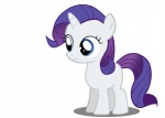 blue_eyes diamonds_(suit) female feral fur hair happy horn purple_hair quadruped sad simple_background smile solo suit_symbol tail white_background white_body white_fur young heilos friendship_is_magic hasbro my_little_pony mythology rarity_(mlp) equid equine mammal mythological_creature mythological_equine unicorn 2013 animated short_playtime