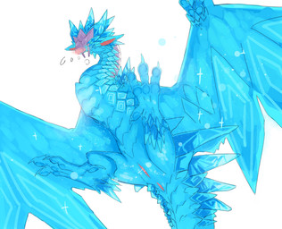animal_genitalia anus blue_body blush feral genital_slit genitals horn nude simple_background solo white_background wings dorudodoragon mythology dragon mythological_creature mythological_scalie scalie absurd_res hi_res