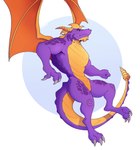 aged_up anthro anthrofied claws featureless_crotch horn male muscular muscular_anthro muscular_male nude paws simple_background smile solo tail wings corrsk activision european_mythology mythology spyro_the_dragon balloonist_spyro spyro dragon mythological_creature mythological_scalie scalie western_dragon digital_media_(artwork) hi_res