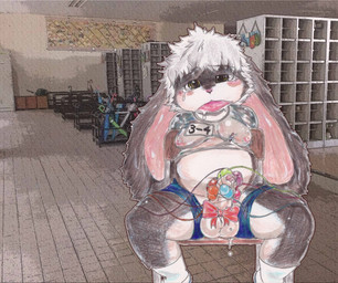 alucaje_(pixiv) balls big_ears blush bow chair clothing dong_ribbon egg_vibrator erection floppy_ears gym_shorts gym_uniform humanoid_penis inside lagomorph looking_at_viewer male mammal moobs nervous nipples obese open_mouth overweight partially_clothed penis penis_ribbon precum rabbit saliva sex_toy sitting solo spread_legs spreading tears uncut vibrator wet_shirt
Rating: Explicit
Score: 1
User: Qmannn
Date: February 22, 2015 alucaje_(pixiv) balls big_ears blush bow chair clothing dong_ribbon egg_vibrator erection floppy_ears gym_shorts gym_uniform humanoid_penis inside lagomorph looking_at_viewer male mammal moobs nervous nipples obese open_mouth overweight partially_clothed penis penis_ribbon precum rabbit saliva sex_toy sitting solo spread_legs spreading tears uncut vibrator wet_shirt
Rating: Explicit
Score: 1
User: Qmannn
Date: February 22, 2015